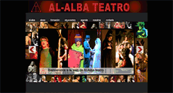 Desktop Screenshot of alalbateatro.com