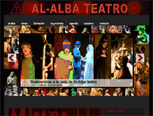 Tablet Screenshot of alalbateatro.com